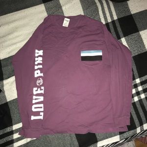 Long sleeve pocket tee